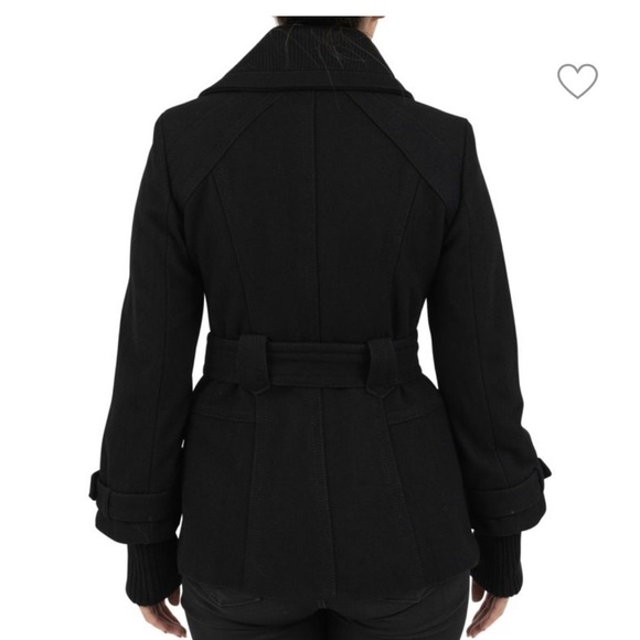 KENSIE Wool Blend Belted Jacket - Picture 2 of 8